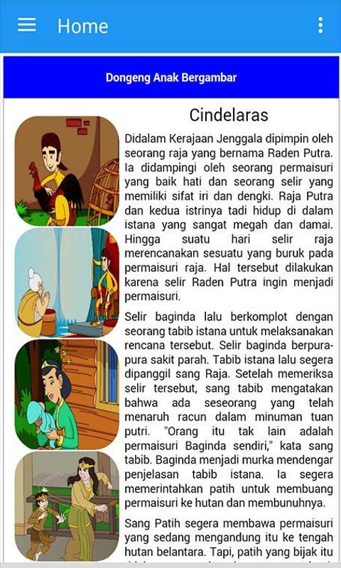 Contoh Ebook Cerita Anak - Simak Gambar Berikut