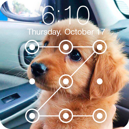 Cute Dogs Labrador HD AppLock Security
