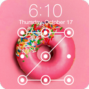 Pink Tasty Donuts Baking Lock Screen Password APK