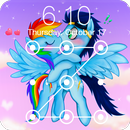 Pony Love Valentine Rainbow AppLock Security APK