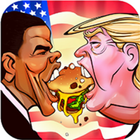 Trump burger game icône