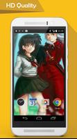 Inuyasha and Kagome Wallpaper Affiche