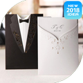 Invitation card wedding design