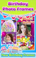 Birthday Photo Frames Affiche