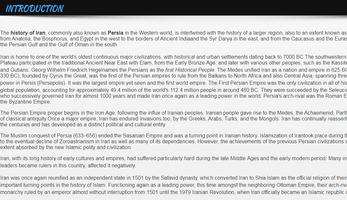 History of Iran اسکرین شاٹ 1