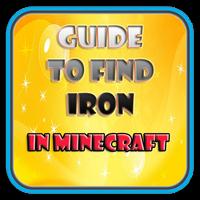 Guide to Find Iron (Minecraft) Affiche