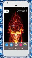 Iron Throne Wallpapers captura de pantalla 3