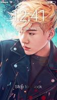 BTS Fun Art K-Pop Music App Lock โปสเตอร์