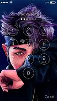 BTS Fun Art K-Pop Music App Lock capture d'écran 1