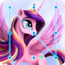 Coloring Pony Girl AppLock APK