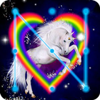 Unicorn Fairy Colorfull Horse AppLock ikon