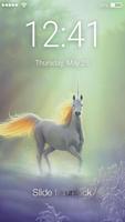 Unicorn Fairy Colorfull Horse AppLock-poster