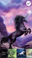 Unicorn Fairy Colorfull Horse AppLock syot layar 2