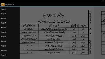 Bachon Kay Islami Naam screenshot 1
