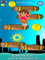 Adventure Girl Dora Jump screenshot 3