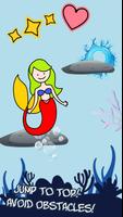 Mermaid Swim Jump Game Screenshot 1