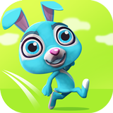 Hase Spiel - Fliege & Spring Zeichen