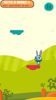 Bunny Hop Game, Jump Up Rabbit capture d'écran 2