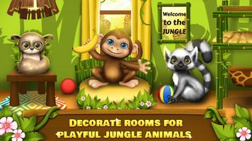 Jungle Animal House Decoration capture d'écran 1