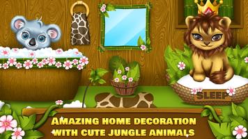 Jungle Animal House Decoration capture d'écran 2