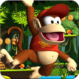 Kong banana run adventure icône
