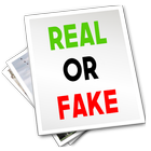 Real or Fake Zeichen