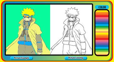 How To Color NARUTO imagem de tela 2