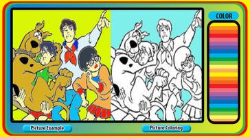 How To Color SCOOBY DOO poster