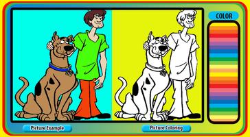 How To Color SCOOBY DOO 스크린샷 3