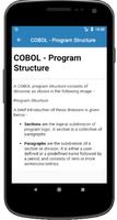 LEARN COBOL OFFLINE captura de pantalla 1