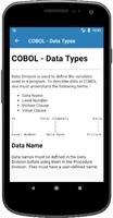 LEARN COBOL OFFLINE captura de pantalla 3