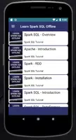 Learn Spark SQL Offline الملصق