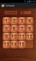 15 Puzzle Logic Game Free Affiche