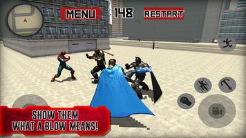 Justice Superheroes Battle 3D capture d'écran 2