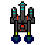Retro Space Ship Shooter Star