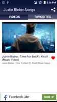 Justin Bieber Songs, Albums, Video songs capture d'écran 3