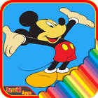 How To Color MICKY MOUSE иконка