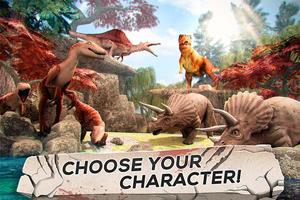 برنامه‌نما Jurassic Dinosaur Simulator 3D عکس از صفحه