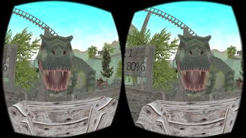 Jurassic Roller Coaster VR Affiche