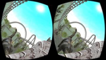 Jurassic Roller Coaster VR capture d'écran 1