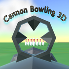 Cannon Bowling 3D: Aim & Shoot icône