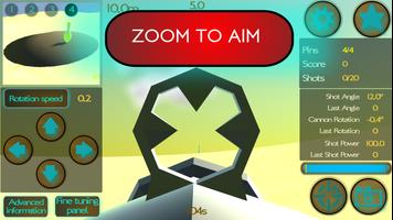 Cannon Bowling 3D: Aim & Shoot screenshot 2