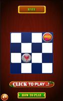 Checkers bottle cap-poster