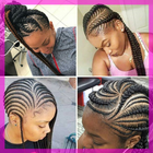 Braid hairstyle for black women biểu tượng