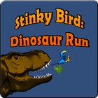 Stinky Bird Dinosaur Run icône