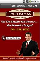 Accident App John Fagan Law Affiche