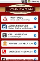 Accident App John Fagan Law ảnh chụp màn hình 1