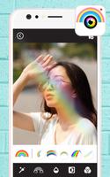 Rainbow-Overlay Sticker, Filter Selfie Camera 🌈 capture d'écran 1
