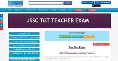 Jharkhand JSSC TGT Exam 2018 Free Online Test  App Affiche