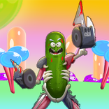 Angry Pickle Rick